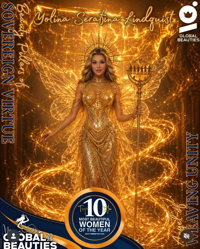 'Miss Cosmo 2025' Yolina Lindquist góp mặt trong Top 10 mỹ nhân đẹp nhất năm 2025