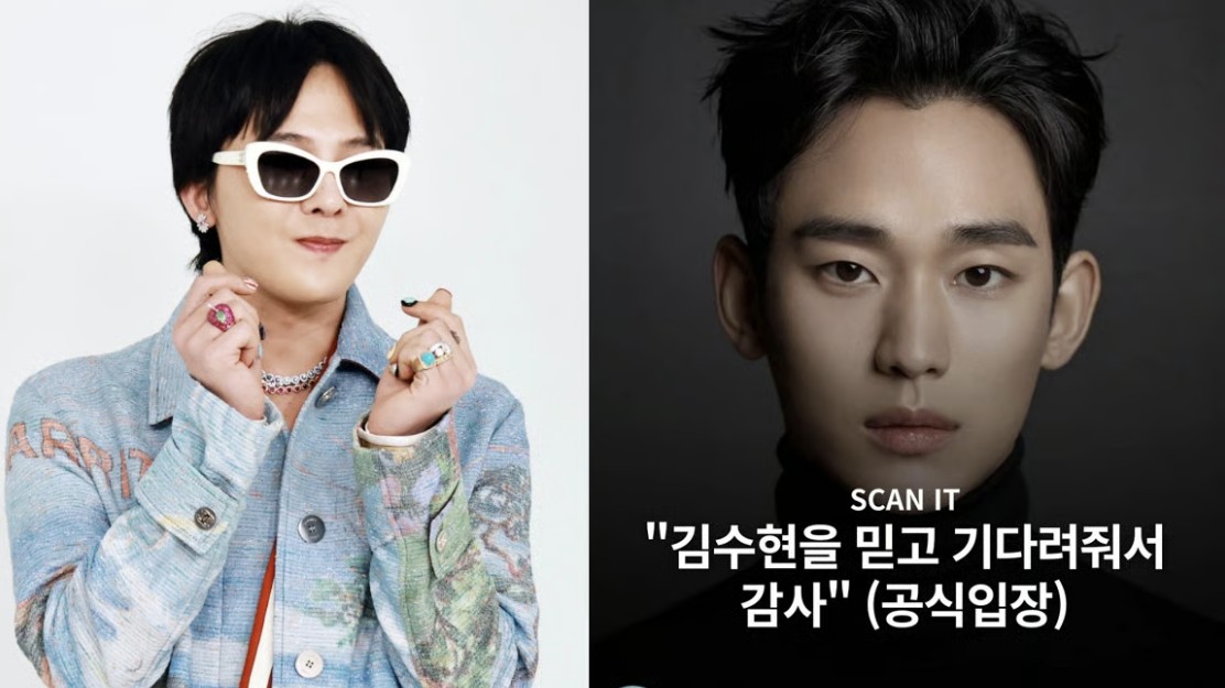 Bị phản đối, G-Dragon 'ngưng' ủng hộ Kim Soo Hyun