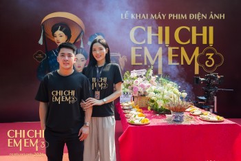 Hoa hậu Kỳ Duyên hóa thân 'Thị Màu' - biểu tượng văn hóa dân gian Bắc Bộ trong phim điện ảnh 'Chị chị em em 3'