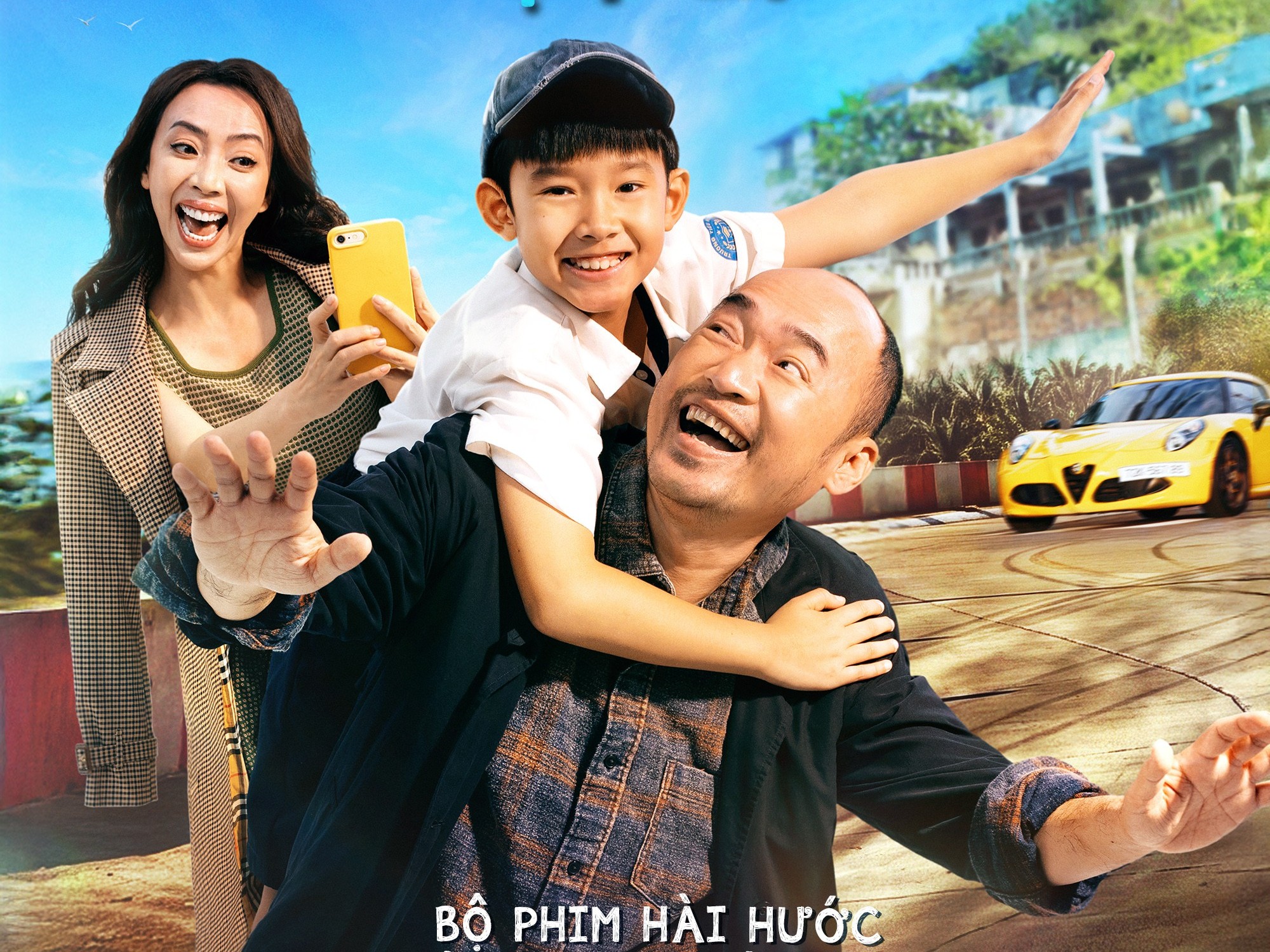 Thu Trang, Tiến Luật đóng chính phim điện ảnh gia đình – hài 'Quý tử vượt giàu' của đạo diễn Nguyễn Quang Dũng