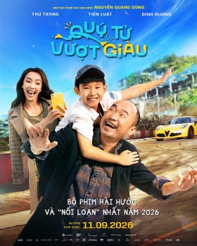 Thu Trang, Tiến Luật đóng chính phim điện ảnh gia đình – hài 'Quý tử vượt giàu' của đạo diễn Nguyễn Quang Dũng