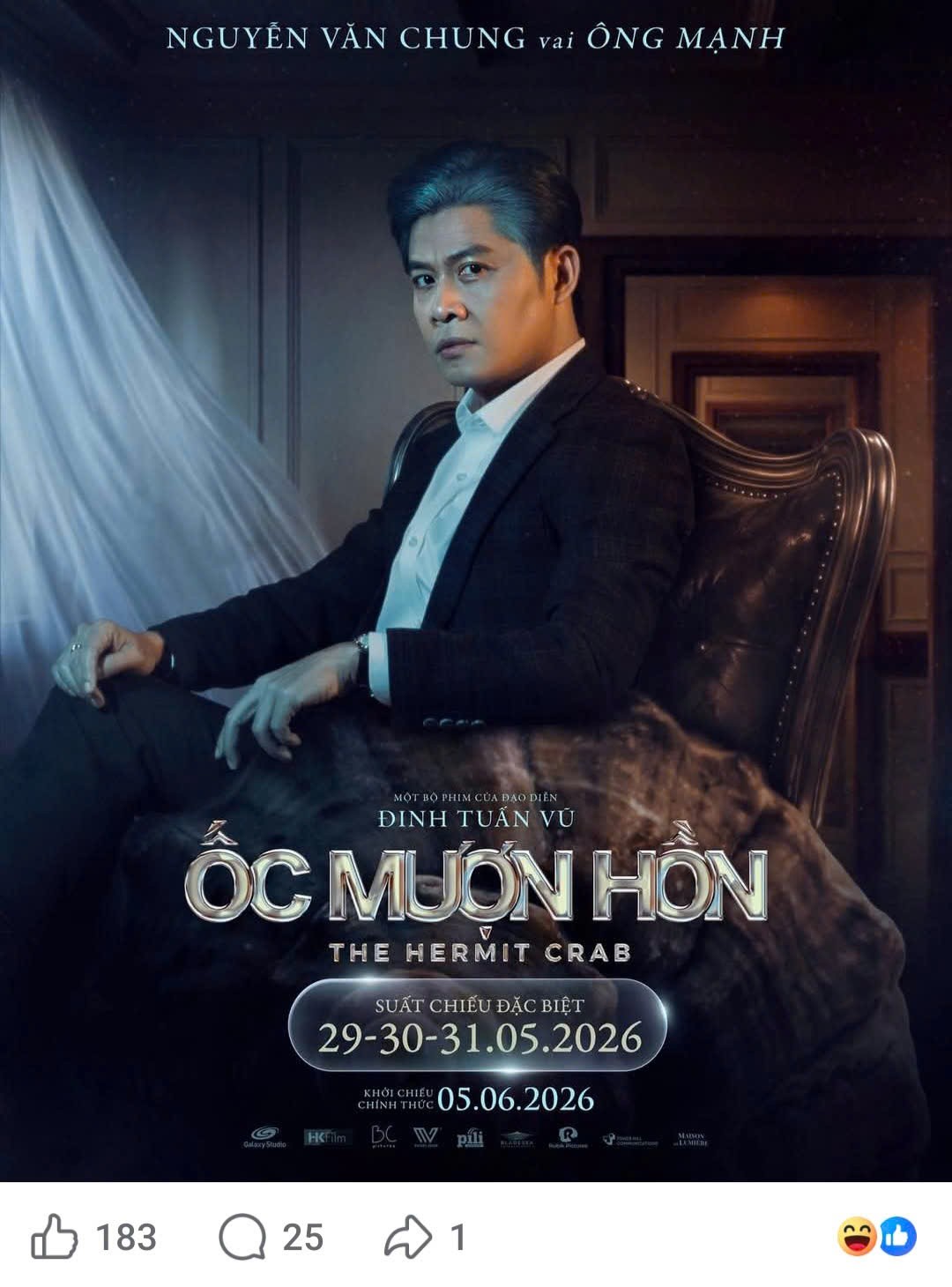 'Cụ Chung' là ai mà lại trở thành nhân tố đáng chú ý của 'Ốc mượn hồn'?