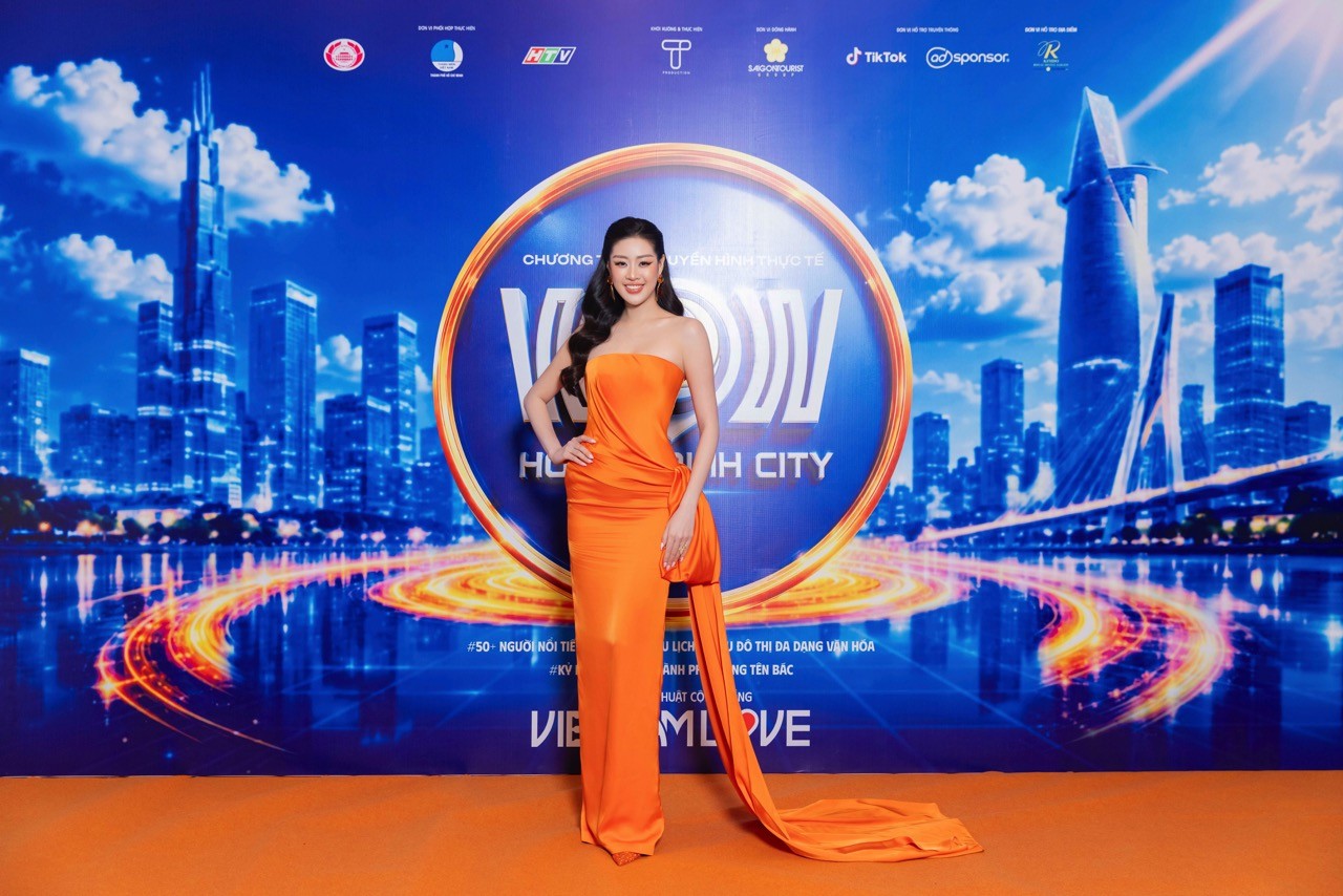 Dàn mỹ nhân Hương Giang, Như Vân, Khánh Vân, Hoàng Phương khoe sắc vóc tại sự kiện ra mắt series 'Wow Ho Chi Minh City'