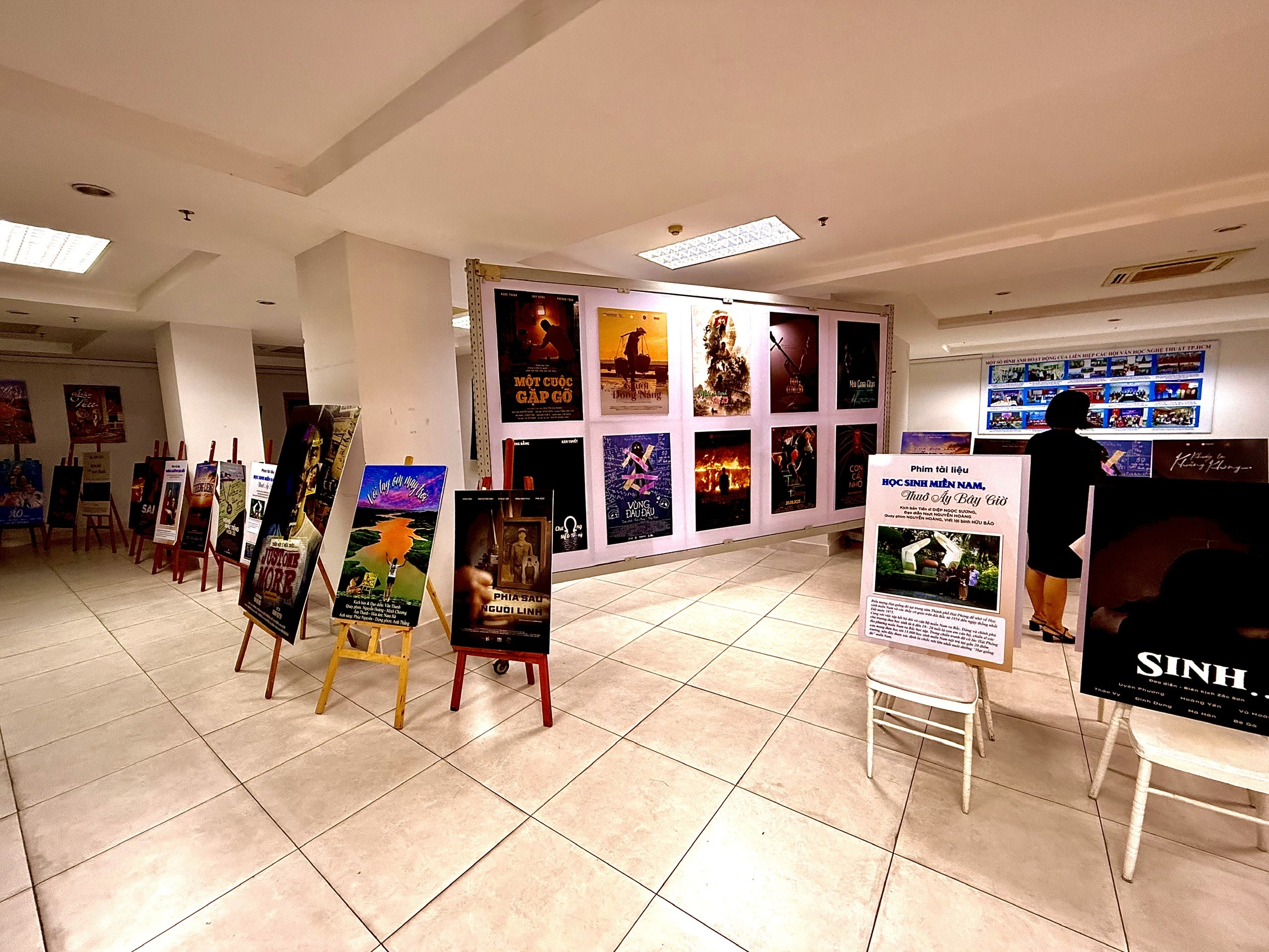 45 poster phim tranh giải 'Cuộc thi thiết kế poster phim' tại Liên hoan phim ngắn Thành phố Hồ Chí Minh lần II - năm 2026