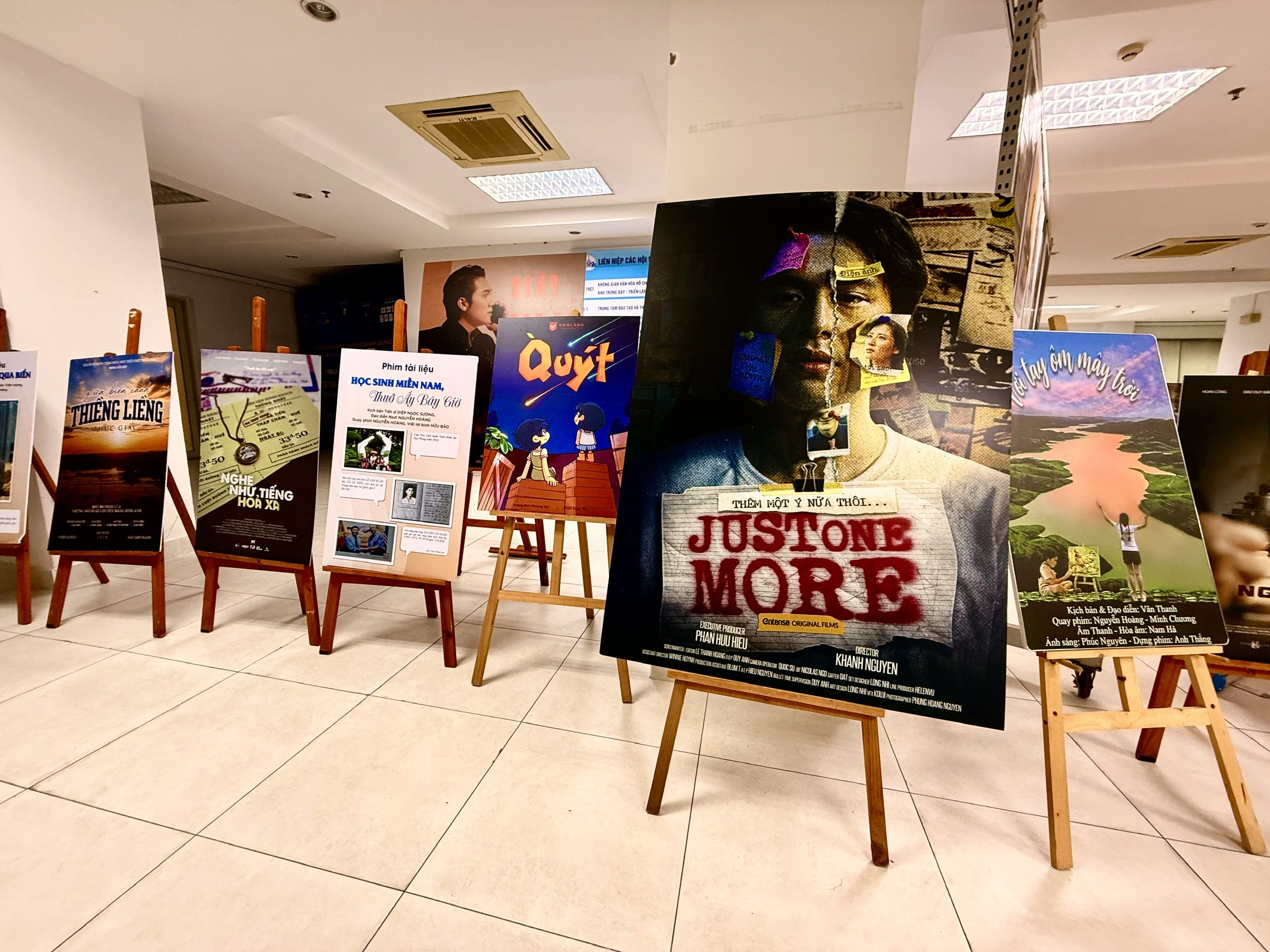 45 poster phim tranh giải 'Cuộc thi thiết kế poster phim' tại Liên hoan phim ngắn Thành phố Hồ Chí Minh lần II - năm 2026