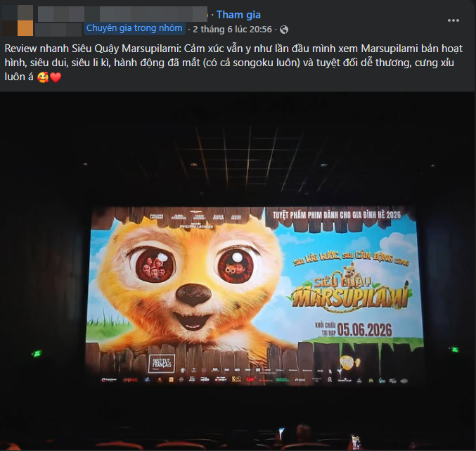 Fan Việt mê tít 'Siêu quậy Marsupilami': Bom tấn gia đình vui nhộn nhất mùa hè 2026