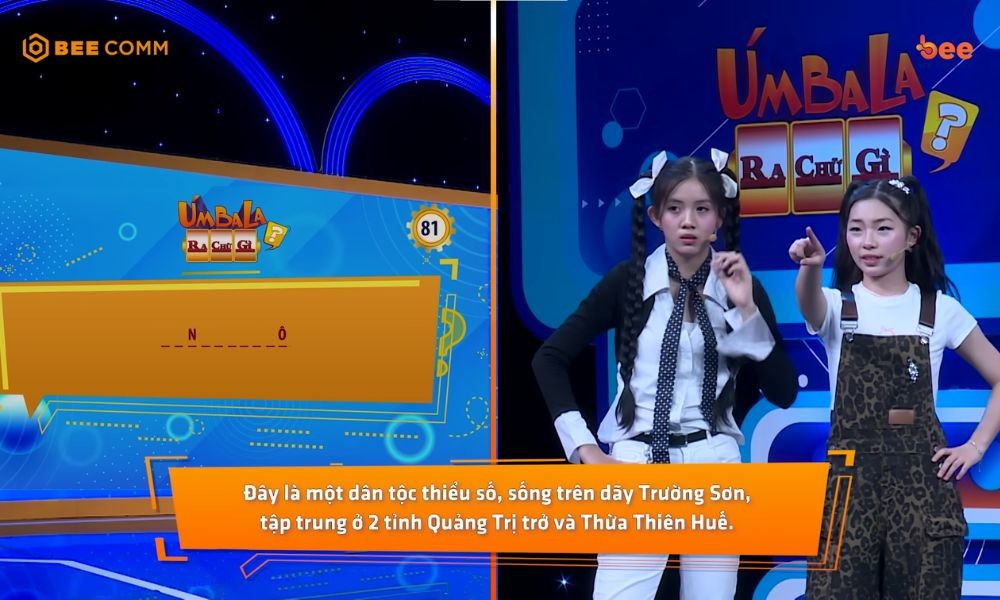 'Úm ba la ra chữ gì?': Từ đồng đội thành đối thủ, Cát Tường và Hảo Đồng vượt mặt các thành viên V.Star để giành 30 triệu đồng