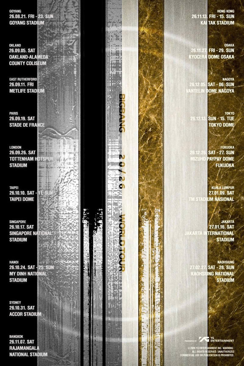 BigBang về Hà Nội tổ chức concert kỷ niệm 20 năm