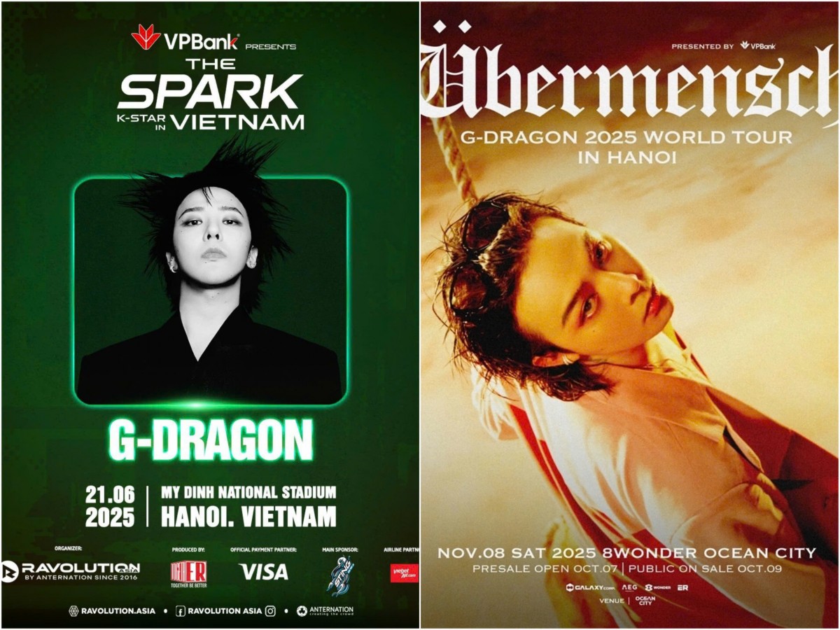 BigBang về Hà Nội tổ chức concert kỷ niệm 20 năm