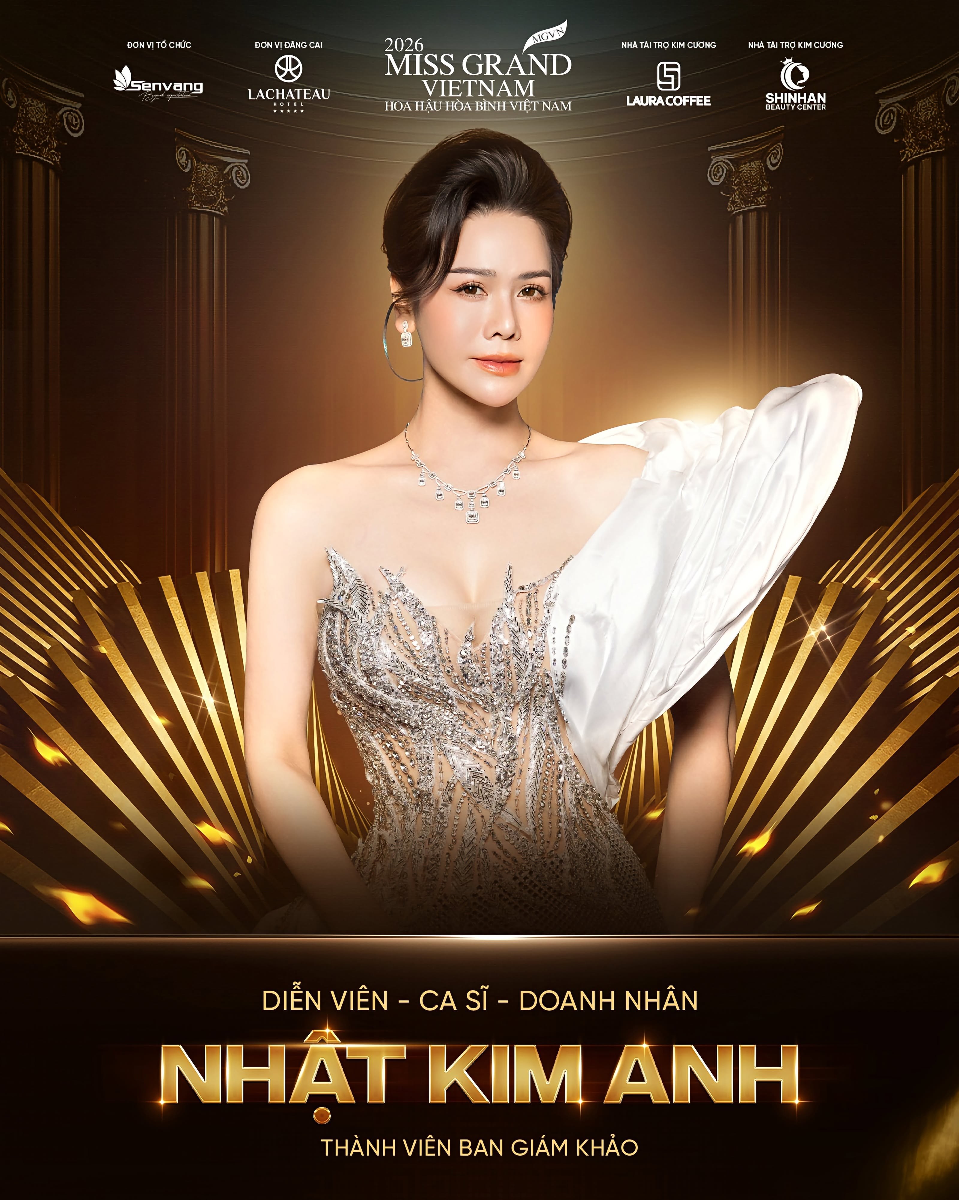 Quốc Trường, Nhật Kim Anh tái xuất 'ghế nóng' 'Miss Grand Vietnam 2026'