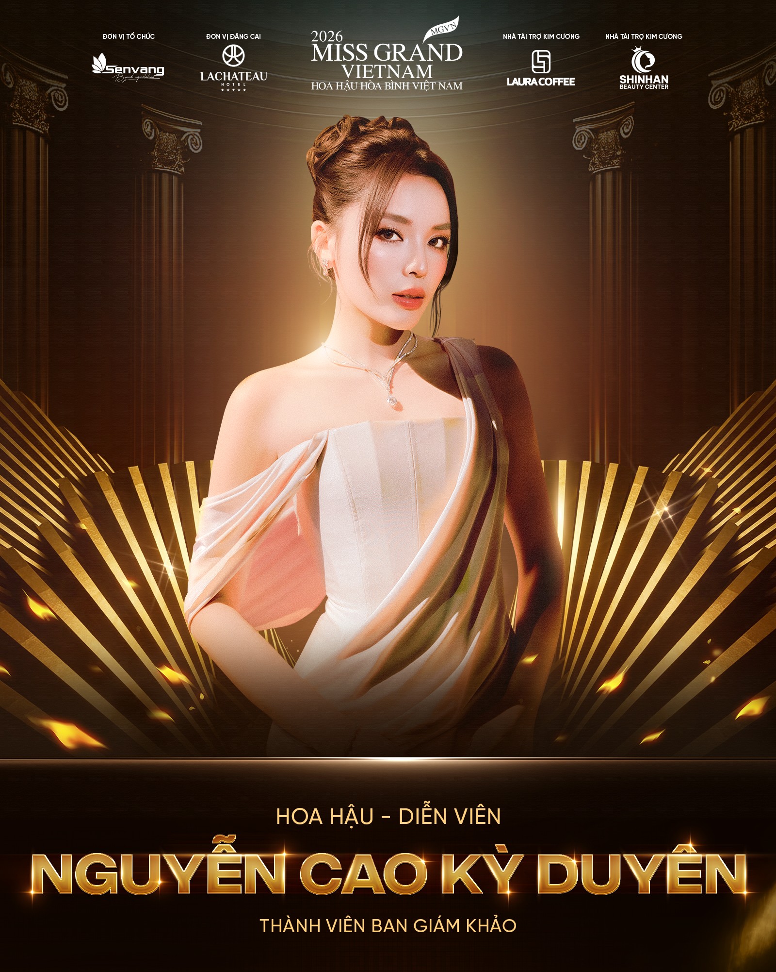 Quốc Trường, Nhật Kim Anh tái xuất 'ghế nóng' 'Miss Grand Vietnam 2026'