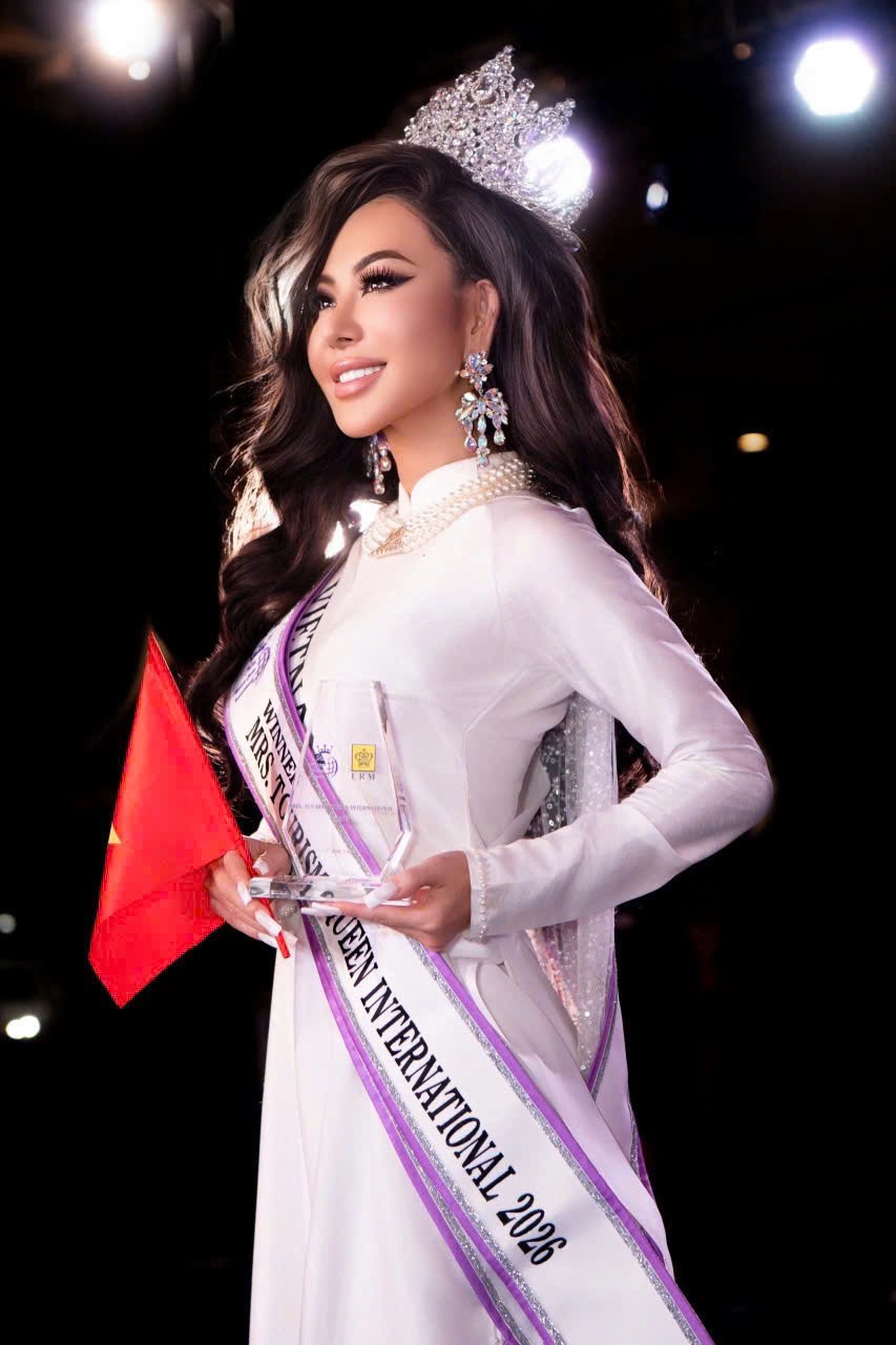 'Mrs. Tourism Queen International 2026' Vân Phạm: Nếu vương miện là món quà cuộc sống dành tặng, tôi muốn dùng nó để lan tỏa yêu thương!
