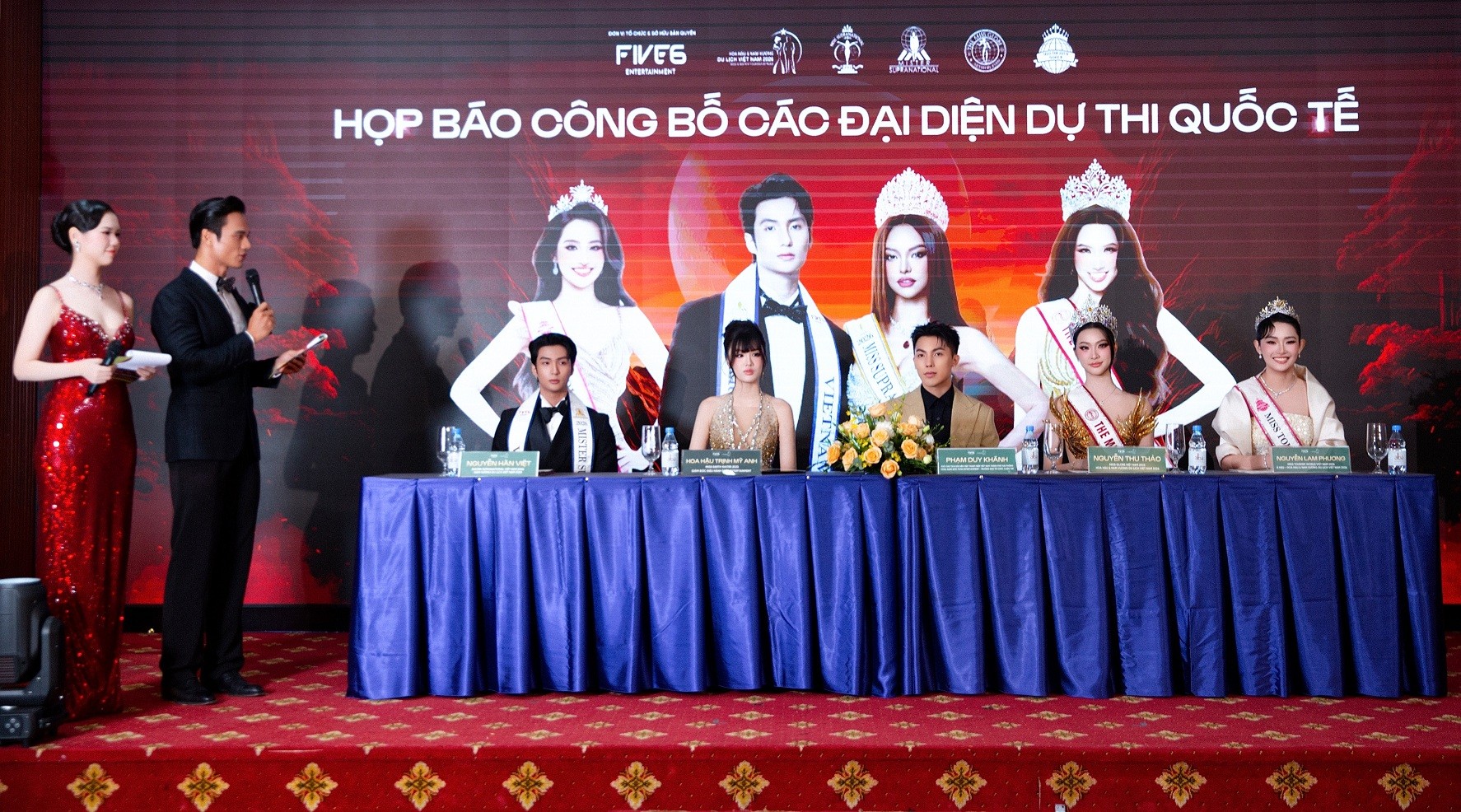 Nam vương Hàn Việt, Hoa hậu Thu Thảo đại diện Việt Nam dự thi 'Mister Supranational 2026' và 'Miss Globe 2026'