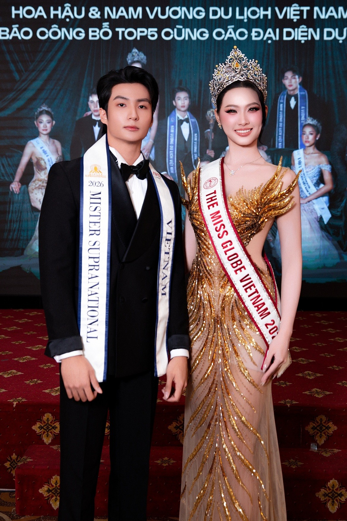 Nam vương Hàn Việt, Hoa hậu Thu Thảo đại diện Việt Nam dự thi 'Mister Supranational 2026' và 'Miss Globe 2026'