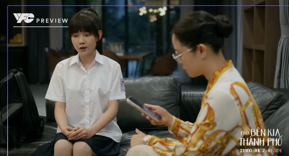 'Phía bên kia thành phố' tập 14: Mẹ Khuê khẩu chiến với mẹ Thái, quyết làm tới cùng vụ bạo lực học đường