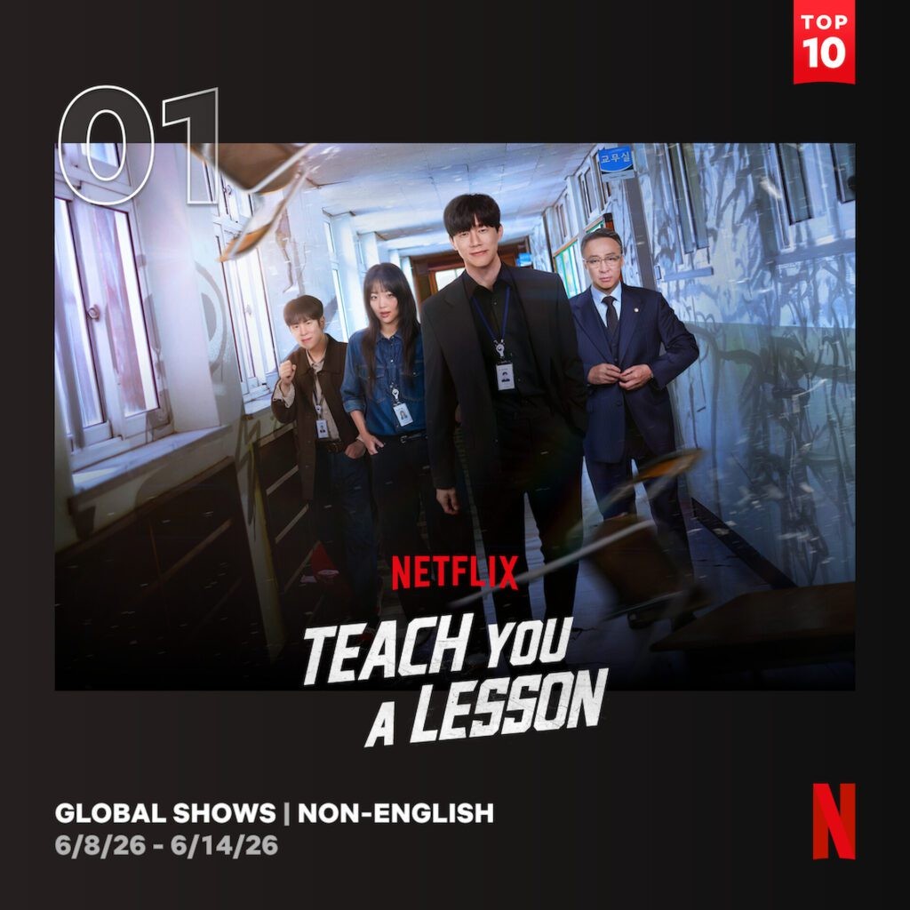 'Teach You a Lesson' tiếp tục thống trị Netflix toàn cầu