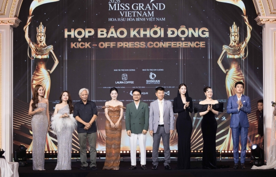 'Miss Grand Vietnam - Hoa hậu hòa bình Việt Nam 2026' chính thức được khởi động