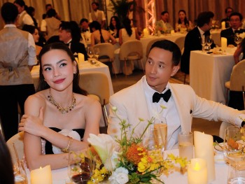 Hồ Ngọc Hà - Kim Lý thu hút truyền thông tại Singapore, hội ngộ 'Miss Universe' Pia Wurtzbach
