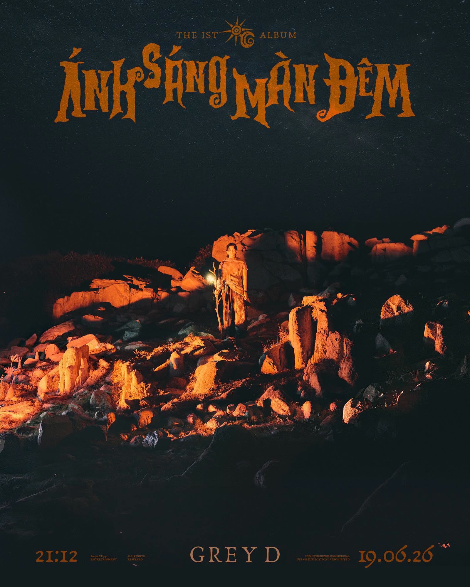 Một mình hoàn thiện toàn bộ 'Side B', Grey D chứng minh năng lực producer qua chương cuối của album 'Ánh sáng • Màn đêm'