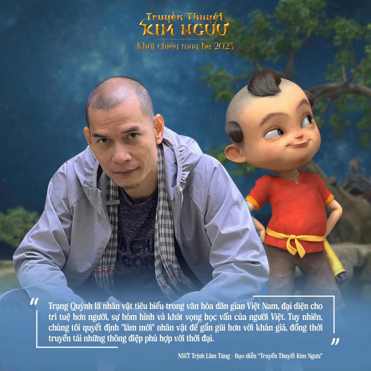 Hành trình của 'Trạng Quỳnh Nhí: Truyền Thuyết Kim Ngưu' từ Danaff tới Annecy
