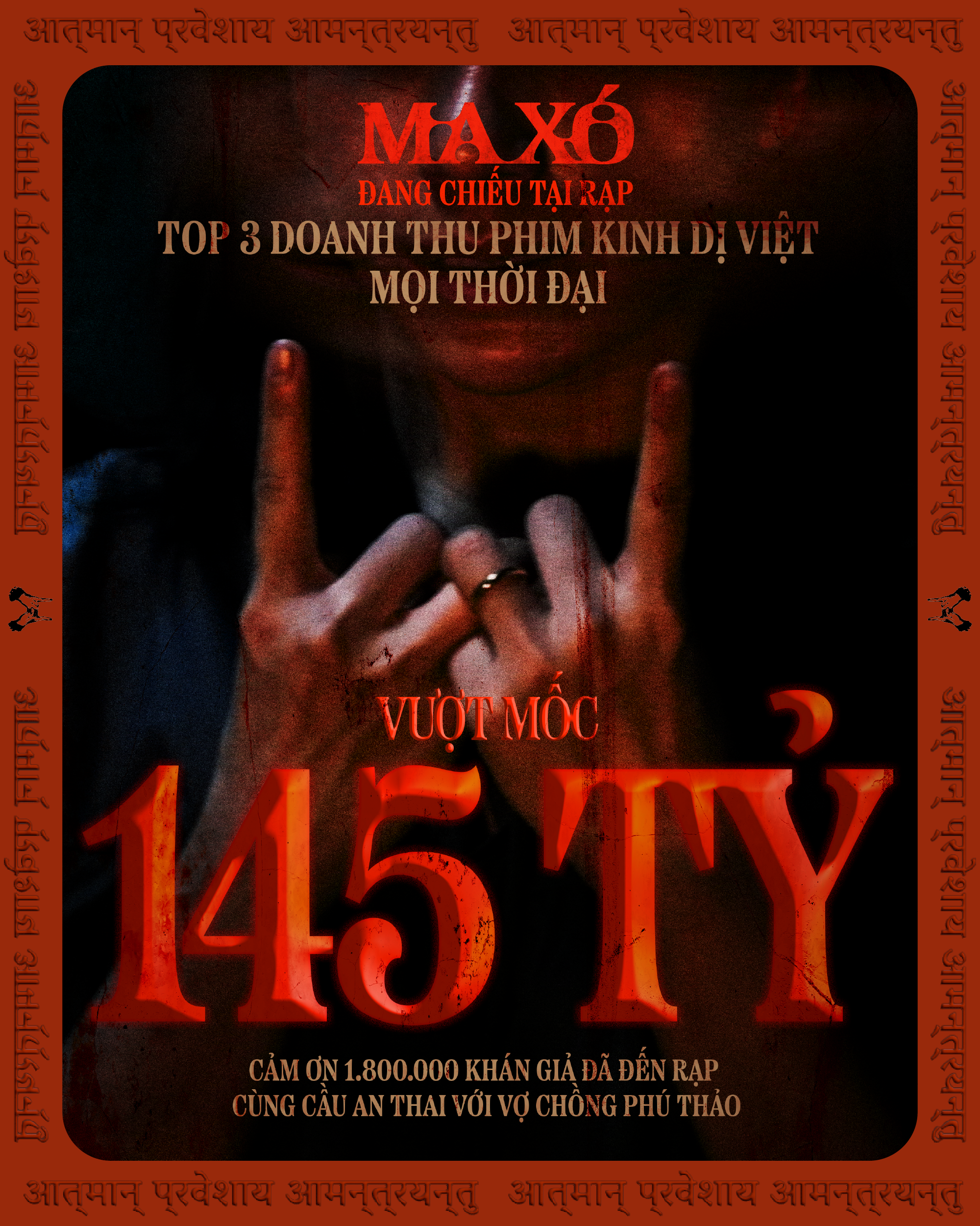 'Ma Xó' vượt kỳ vọng với doanh thu hơn 145 tỷ đồng, chính thức ngừng chiếu