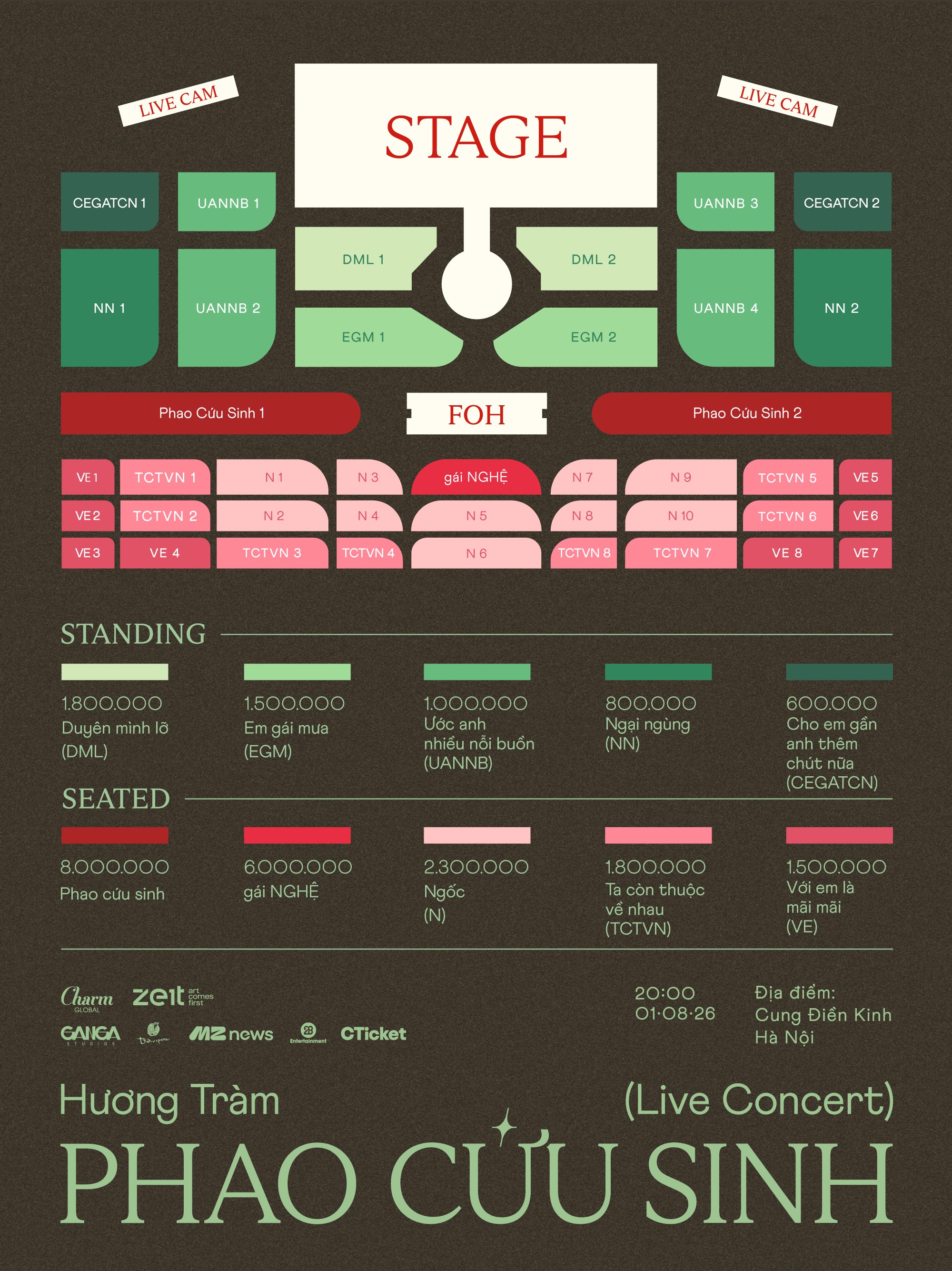 Hương Tràm khiến khán giả bất ngờ với màn 'tất tay' mang tên 'Phao cứu sinh' concert