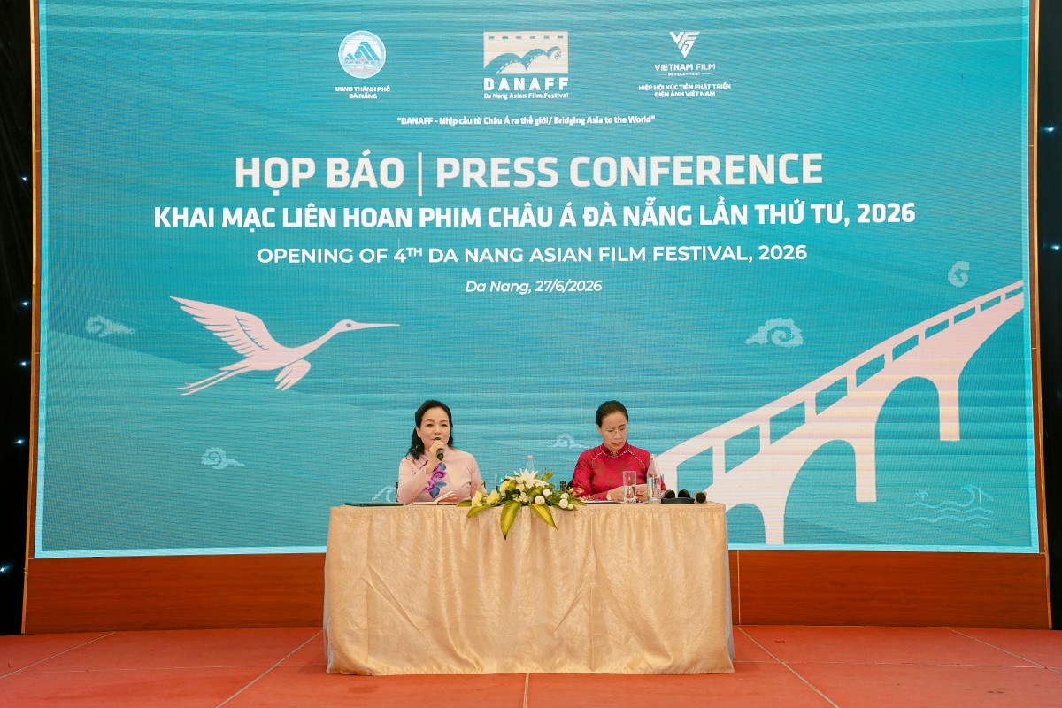 Họp báo Khai mạc Liên hoan phim Châu Á Đà Nẵng lần thứ 4 (DANAFF IV): Mở rộng không gian đối thoại của điện ảnh Châu Á