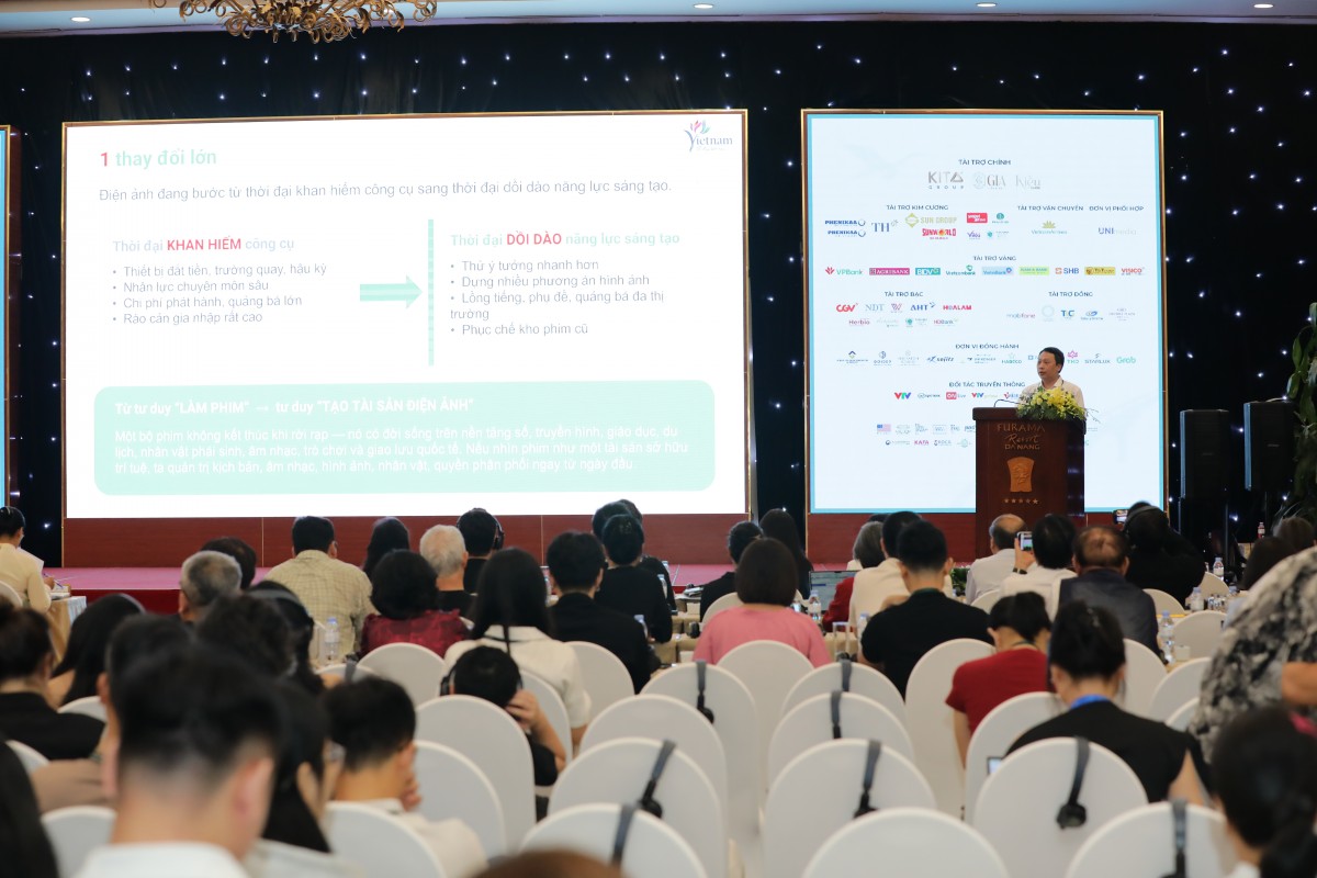 Chuyên gia Việt Nam và quốc tế cùng bàn chiến lược phát triển điện ảnh trong kỷ nguyên AI tại DANAFF IV