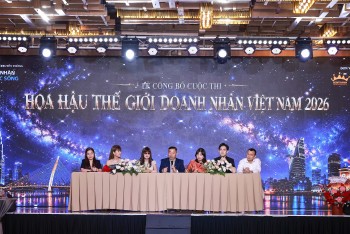 Hiền Mai, Nguyên Vũ, Mai Thu Huyền, Băng Châu ‘ngồi ghế nóng' Hoa hậu thế giới doanh nhân Việt Nam 2026