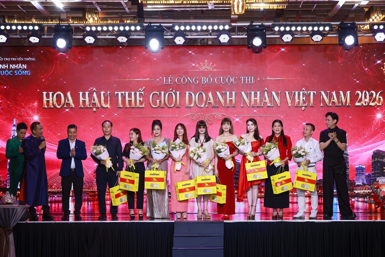 NSND Trịnh Kim Chi, Hiền Mai, Nguyên Vũ, Mai Thu Huyền, Băng Châu cùng nhau 'ngồi ghế nóng' 'Hoa hậu thế giới doanh nhân Việt Nam 2026'