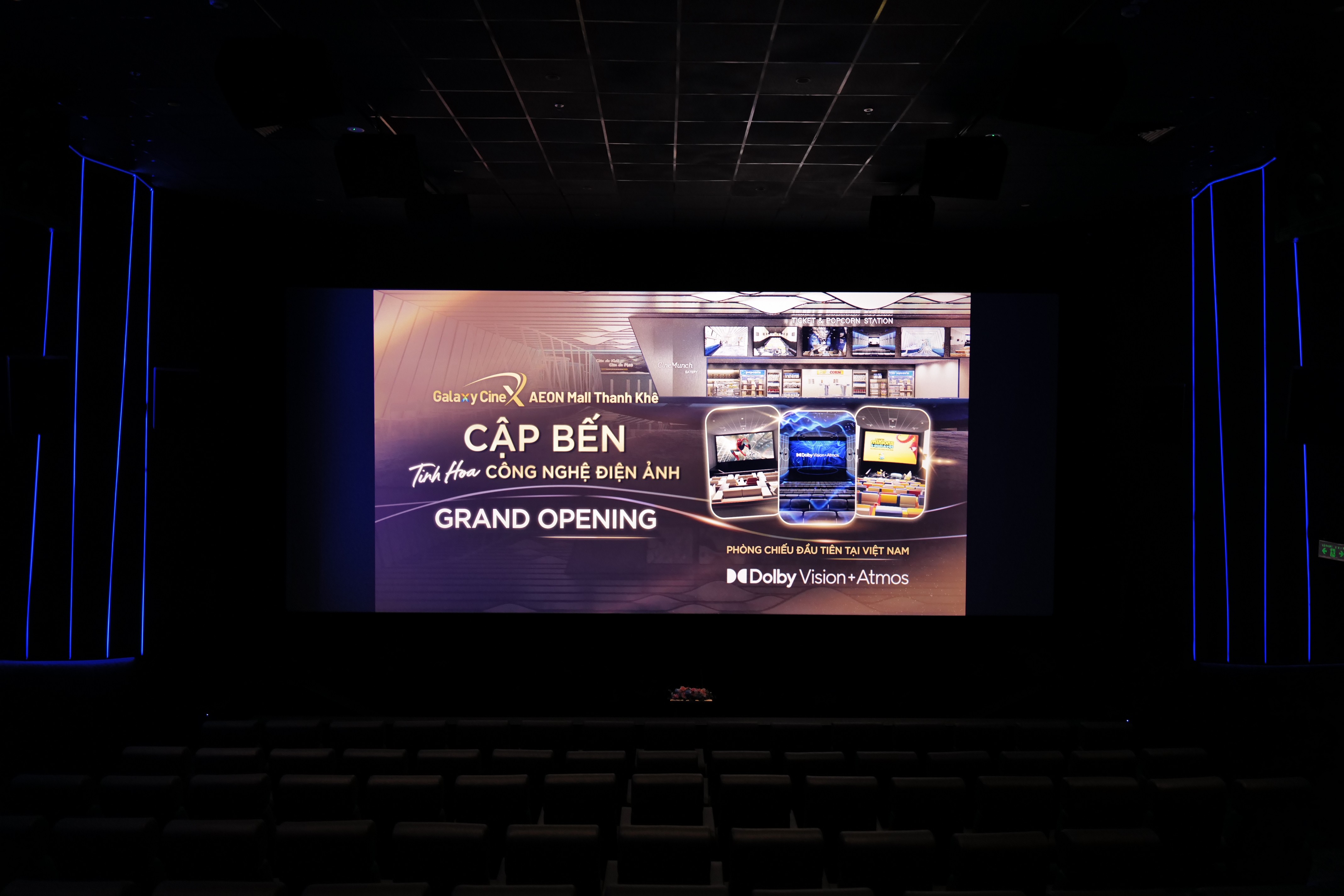 Khai trương Galaxy CineX AEON Mall Thanh Khê: Rạp chiếu phim cao cấp đầu tiên tại Đà Nẵng sở hữu phòng chiếu Dolby Vision + Atmos