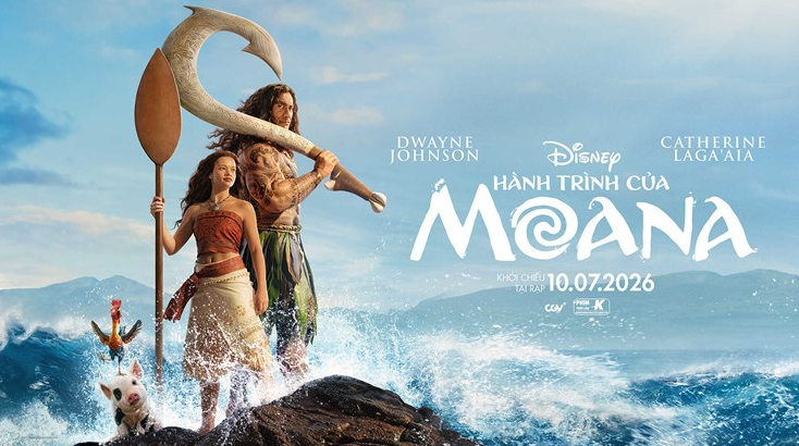 Điều gì khiến ‘Hành trình của Moana’ live - action trở thành một trong những phim Disney được chờ đợi nhất năm?