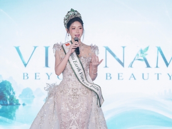 Phạm Hoàng Thu Uyên là đại diện Việt Nam tham dự 'Miss Earth 2026'