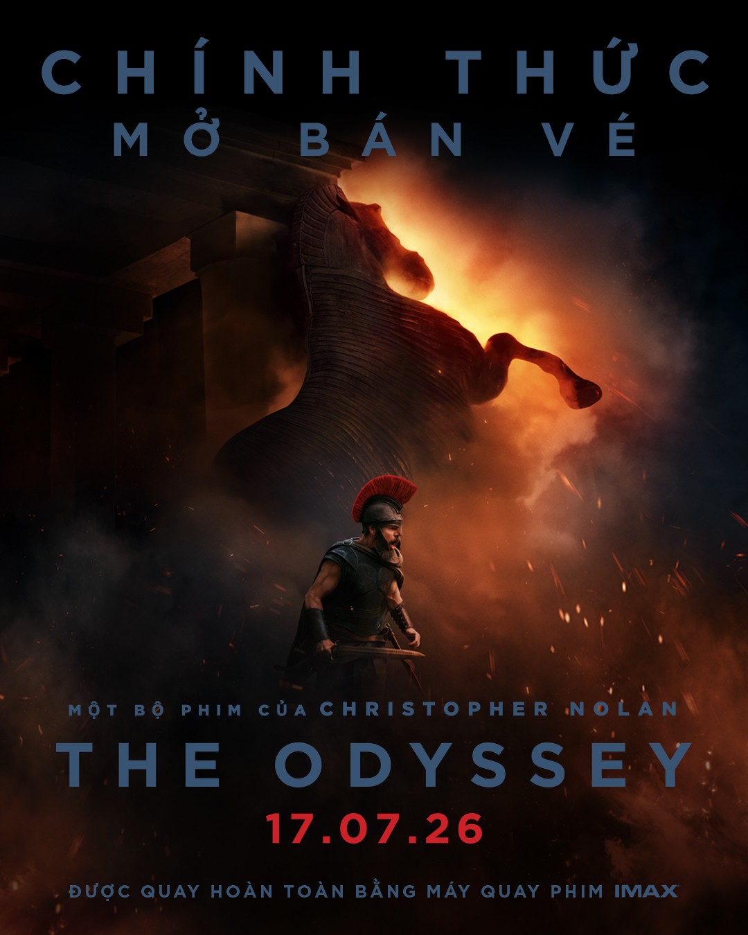 Christopher Nolan mất 40 năm để chạm tay vào giấc mơ IMAX lớn nhất đời mình với 'The Odyssey'