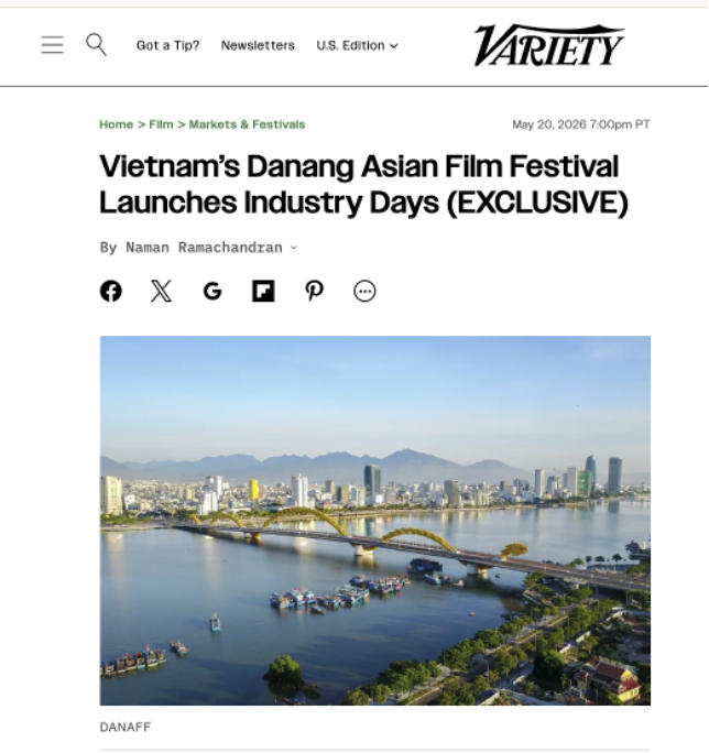 DANAFF IV được truyền thông quốc tế ca ngợi