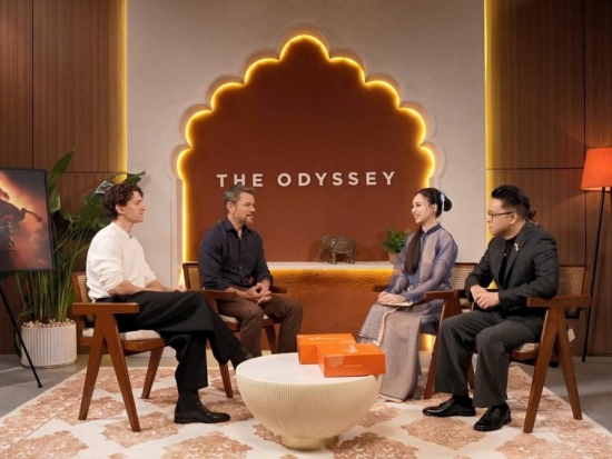 Matt Damon nói gì về khán giả Việt khi Victor Vũ phỏng vấn dàn sao 'The Odyssey'?