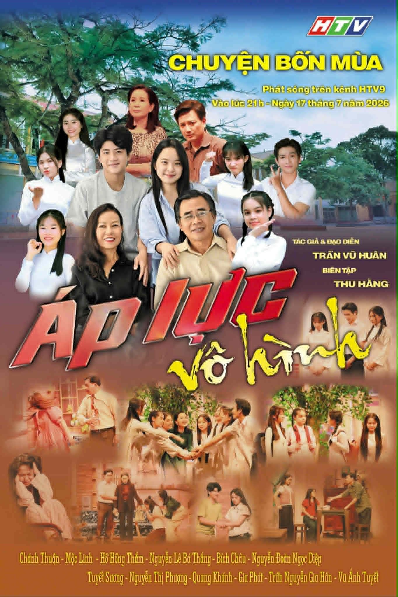 Đạo diễn Trần Vũ Huân tái xuất với kịch truyền hình 'Chuyện bốn mùa: Áp lực vô hình'