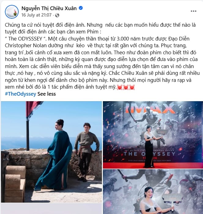 Christopher Nolan hồi sinh thiên sử thi 3.000 năm tuổi bằng kiệt tác điện ảnh vĩ đại nhất sự nghiệp