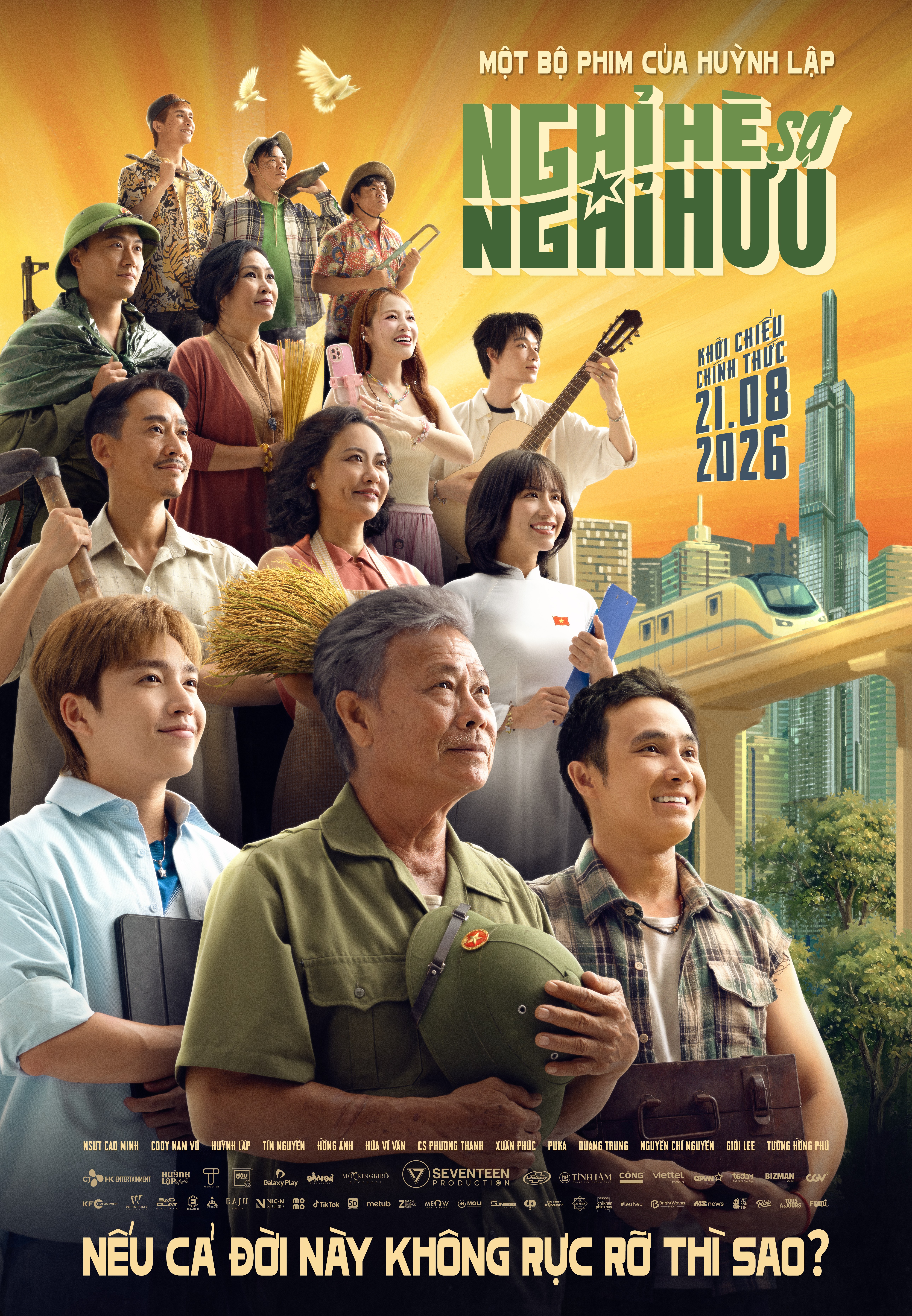 Đạo diễn Huỳnh Lập: 'Nghỉ hè sợ nghỉ hưu' là góc nhìn của người trẻ về lịch sử cùng sự tri ân với thế hệ cha ông