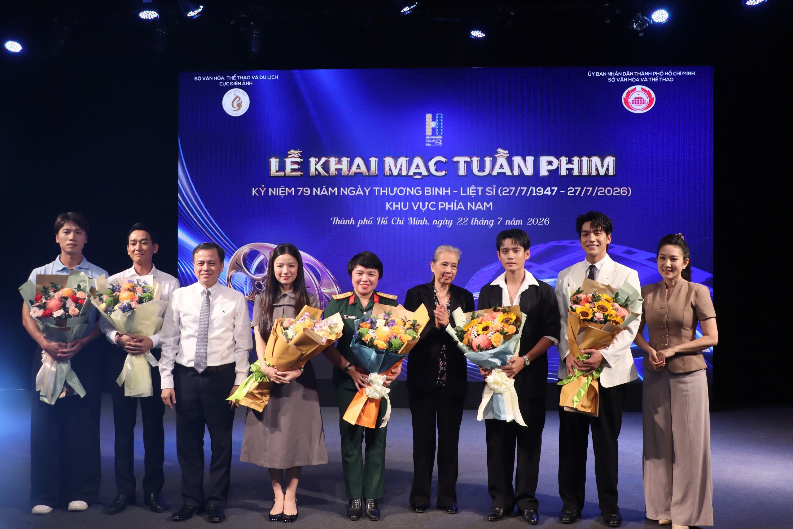 Khai mạc Tuần phim kỷ niệm 79 năm Ngày Thương binh - Liệt sĩ tại Thành phố Hồ Chí Minh