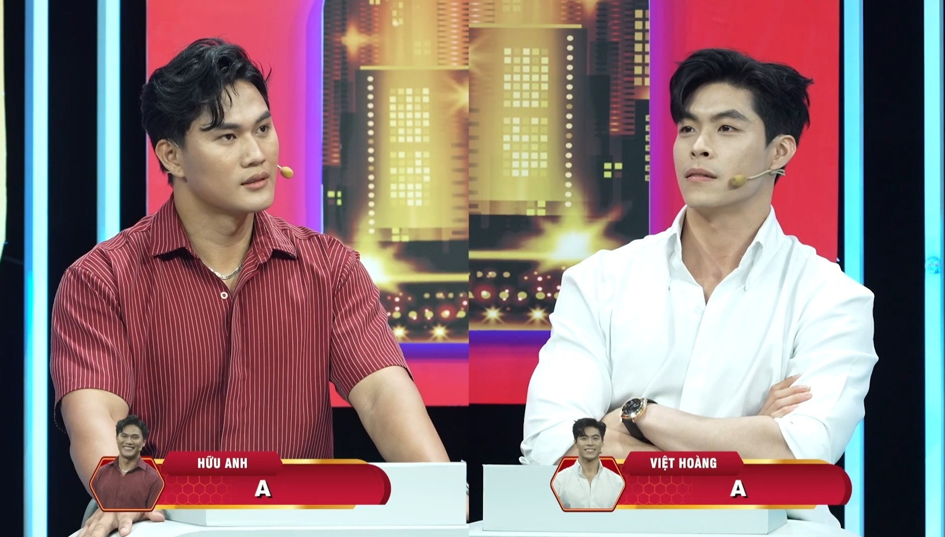 'Vận may gọi tên ai?' tập 21: MC Đại Nghĩa 'thu mình' trước dàn Nam vương, Á vương cao lớn trên sóng truyền hình