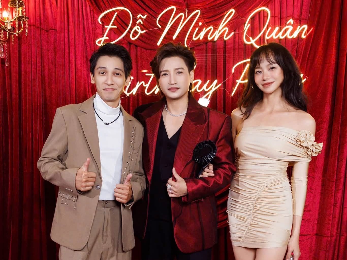 Nhiều nghệ sĩ Việt đến chúc mừng sinh nhật của ca sĩ Đỗ Minh Quân