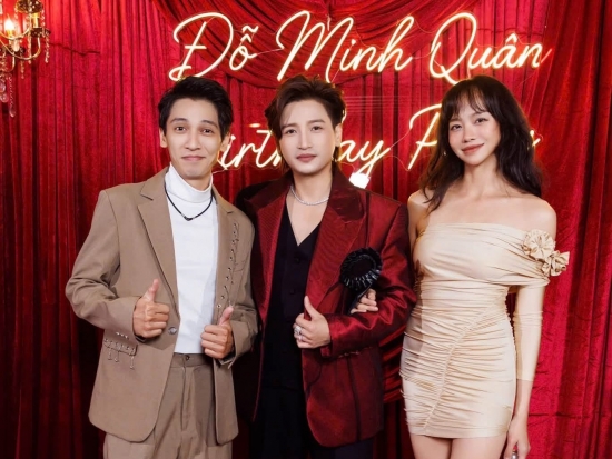 Nhiều nghệ sĩ Việt đến chúc mừng sinh nhật của ca sĩ Đỗ Minh Quân