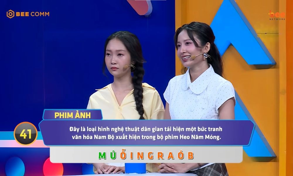 Ca sĩ Duyên Quỳnh xuất sắc chinh phục vòng đặc biệt của 'Úm ba la ra chữ gì?', ẵm trọn 45 triệu đồng