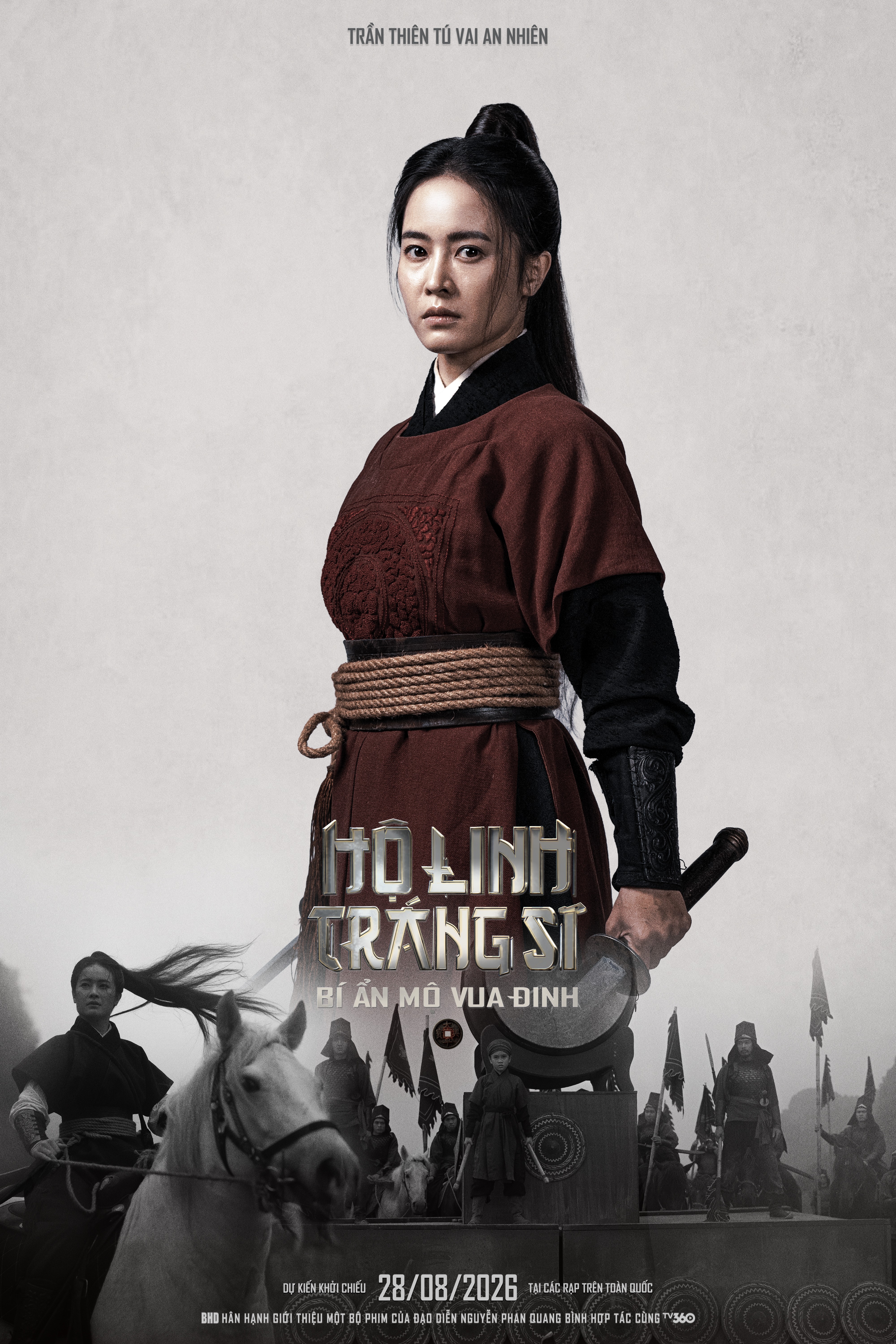 15 nhân vật hội tụ cùng khung hình, 'Hộ linh tráng sĩ - Bí ẩn mộ vua Đinh' đã là poster đông nhất từ trước tới nay?