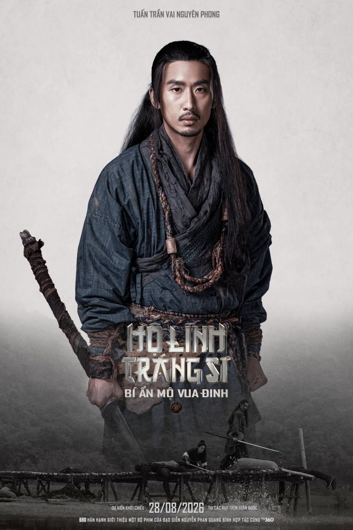 Tuấn Trần hé lộ tạo hình mới trong phim huyền sử Việt đầu tiên chiếu IMAX