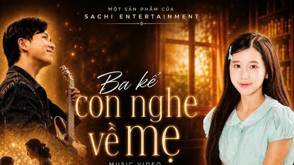 Quán quân sao nhí Thục Trang Sachi đầu tư chỉn chu cho MV về mẹ