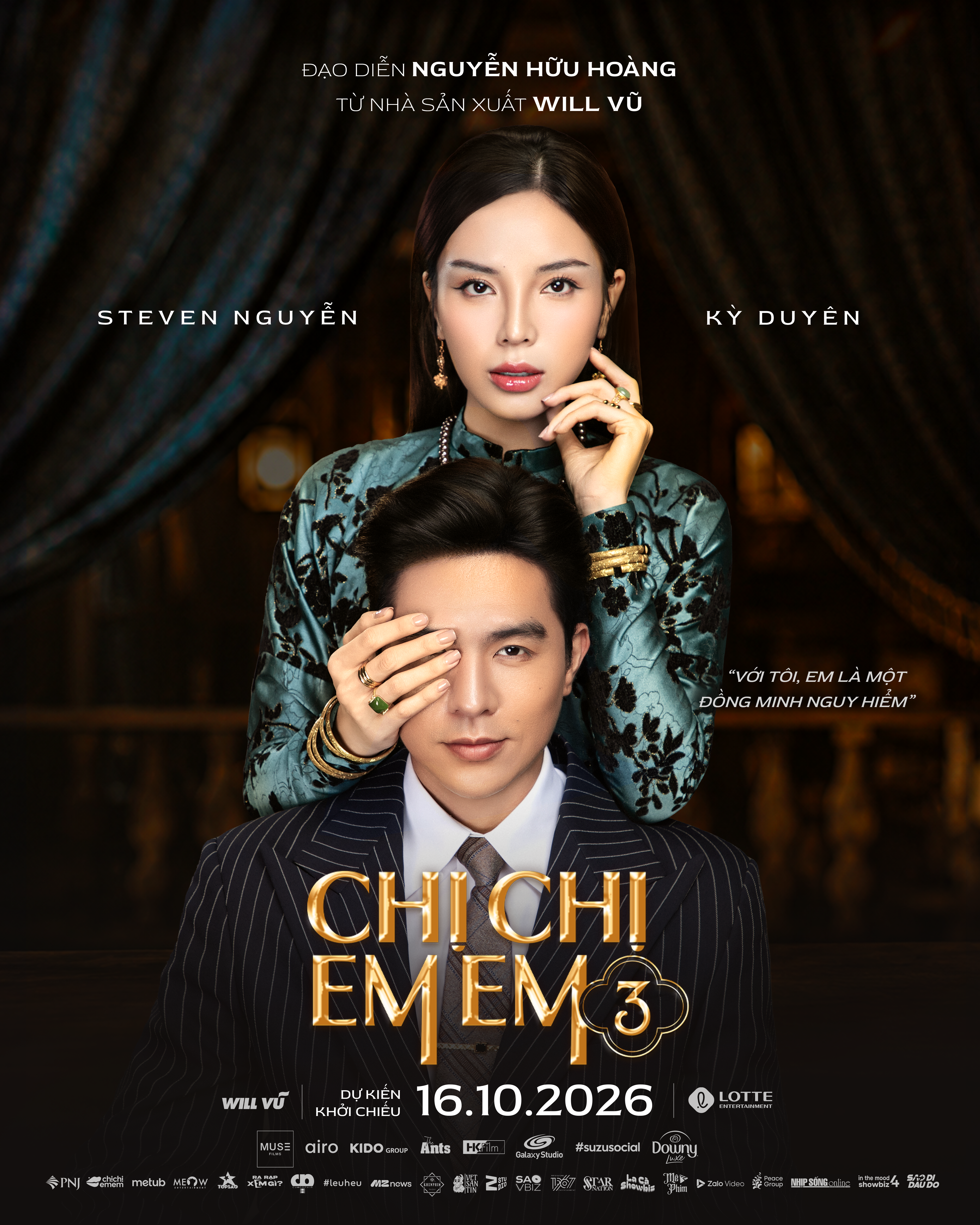 'Chị chị em em 3': 'Thị màu' Kỳ Duyên nguy hiểm đến mức nào khiến Steven Nguyễn cũng phải e dè?