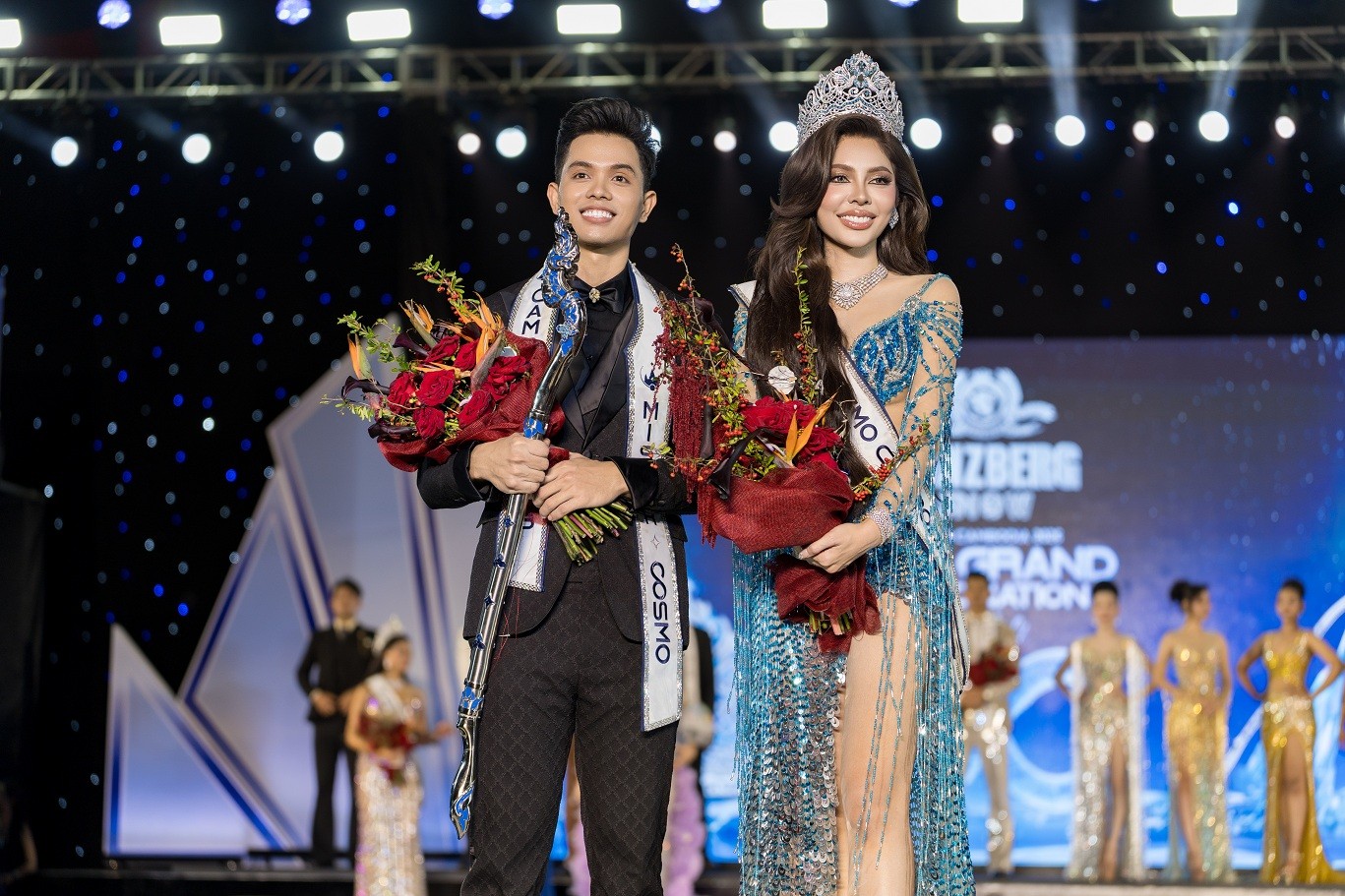 Bee Sotheary đăng quang 'Miss Cosmo Cambodia 2026': Màn trở lại thuyết phục sau khi từ bỏ danh hiệu Á hậu