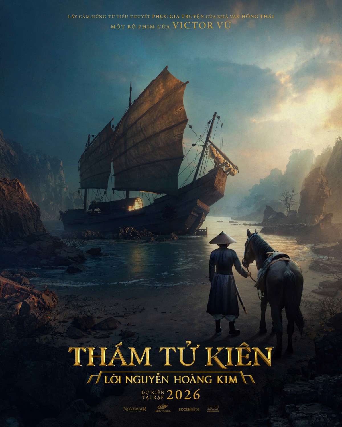 'Thám tử Kiên: Lời nguyền hoàng kim' đặt Victor Vũ trước bài toán khó